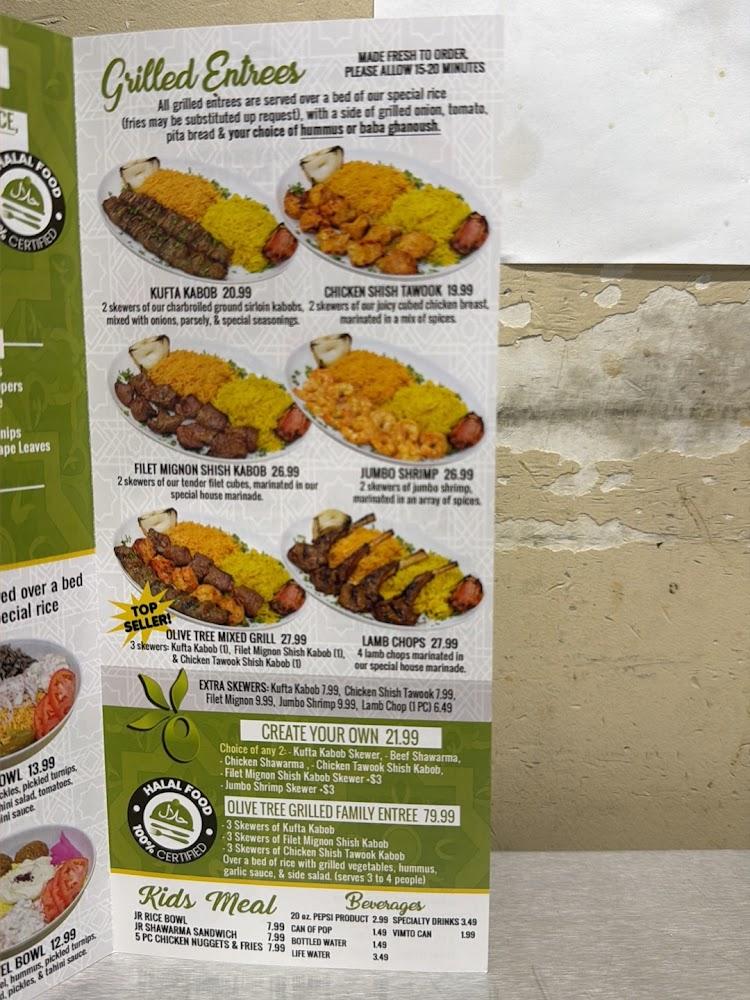 Olive Tree Mediterranean Cuisine Menu image 3